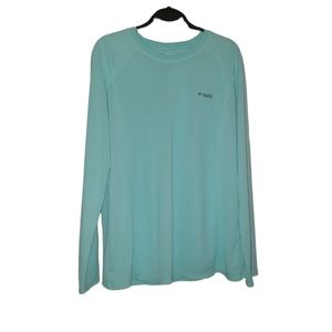 Columbia performance fishing gear omni-freeze advanced cooling long sleeve shirt